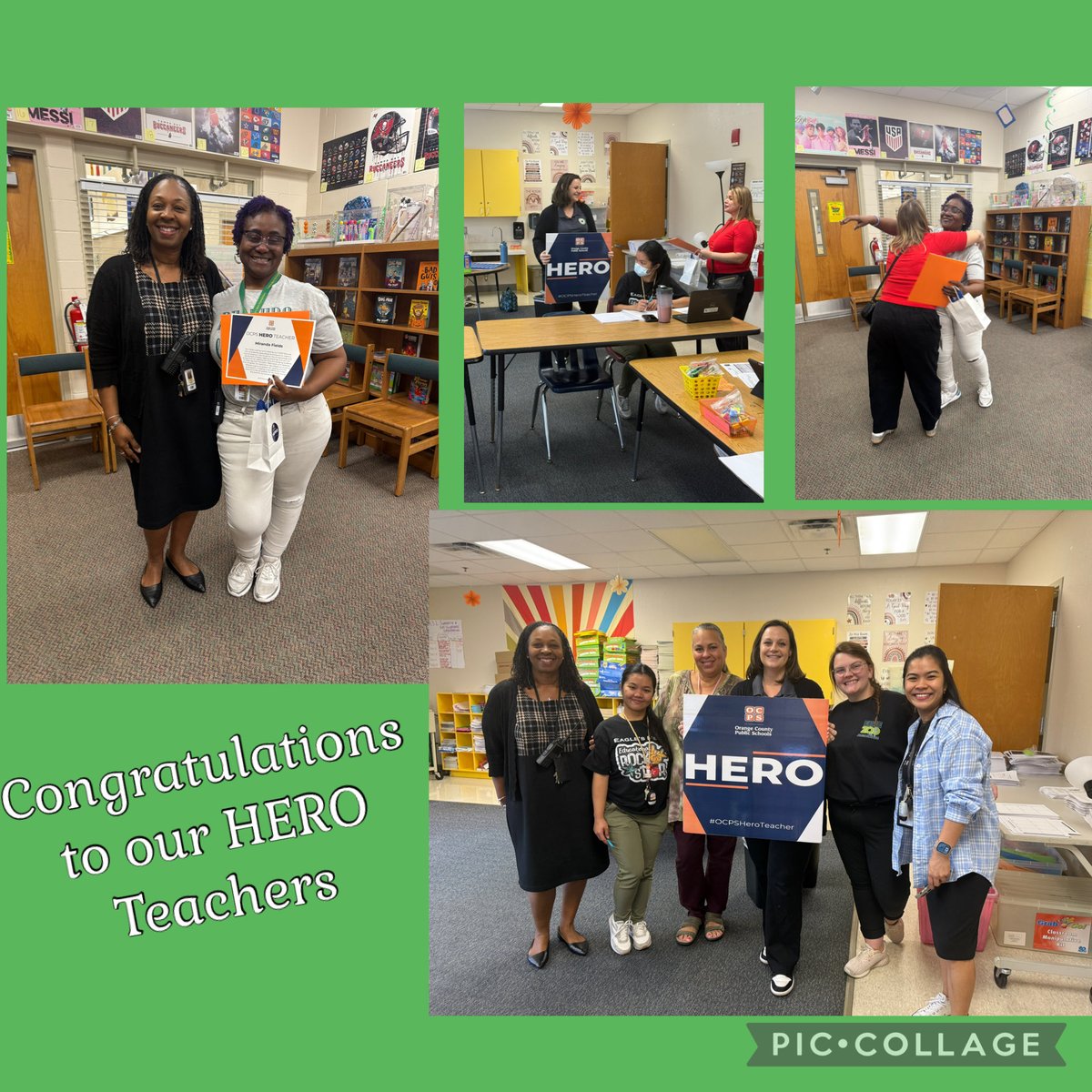 Eagle’s Nest celebrates our Hero Teachers! 🍎✨
Congratulations to Miranda Fields and Erin Smith! Thank you for the incredible impact you make every day. Your hard work and heart for students truly deserve this honor and recognition.
