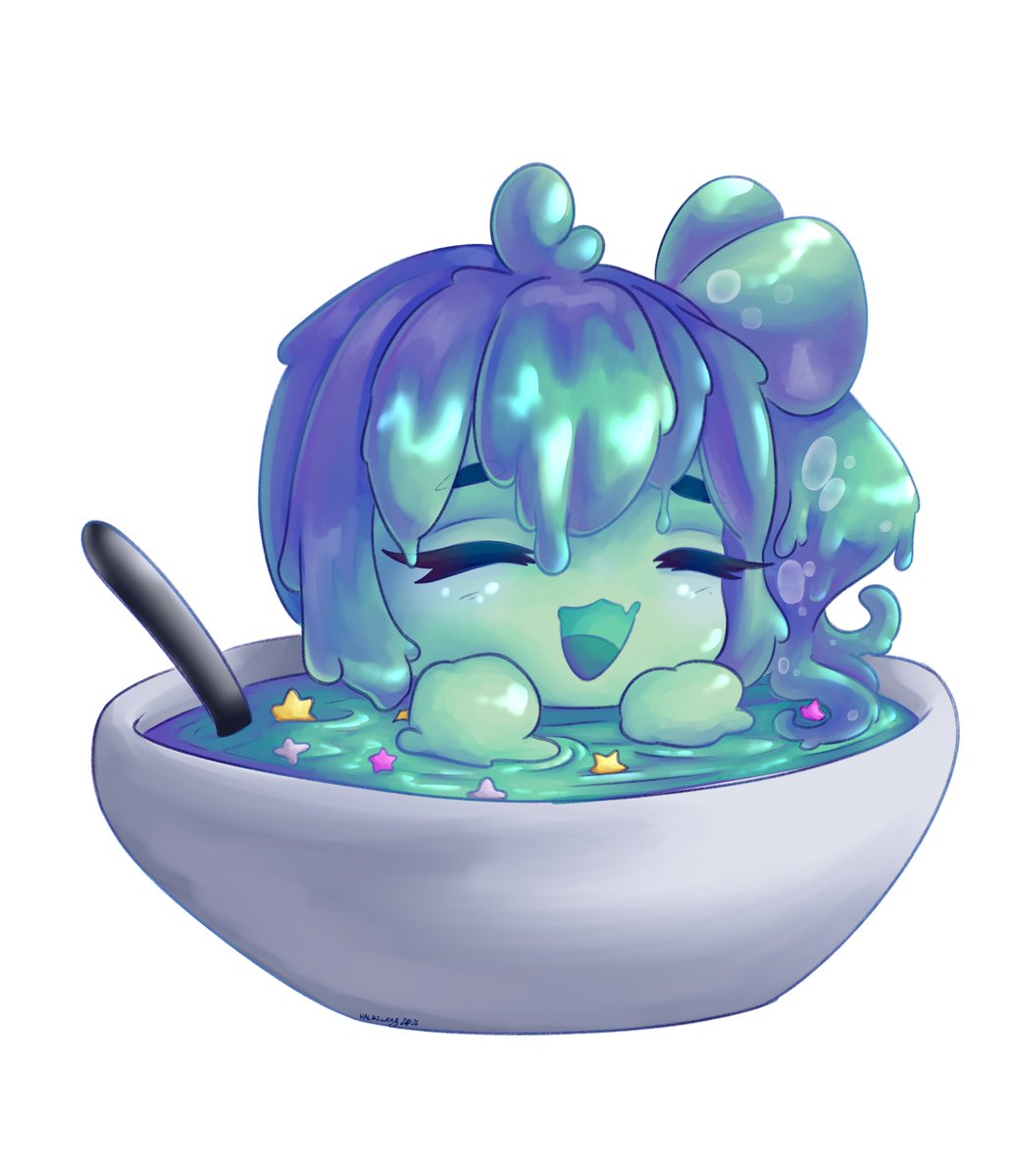 This lovely meal served by the wonderful 🧑‍🍳<a href="/halkiwebb/">Halki 🍎</a> thank you~

#PiaPiArt