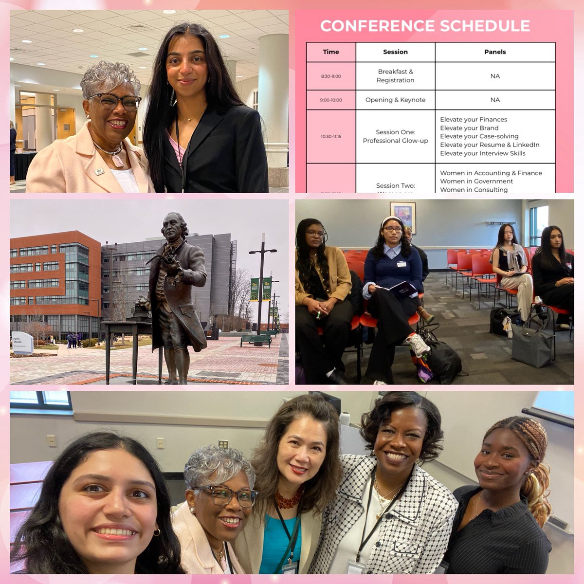 drphyllpajardo's tweet image. Congrats to the Women in Business of @Costello_Biz organizers on holding their first conference #success 👏🏾🙌🏾 #Leadership #Mentoring #EmpowerWomen💕 #ProudGMUalum 💚💛