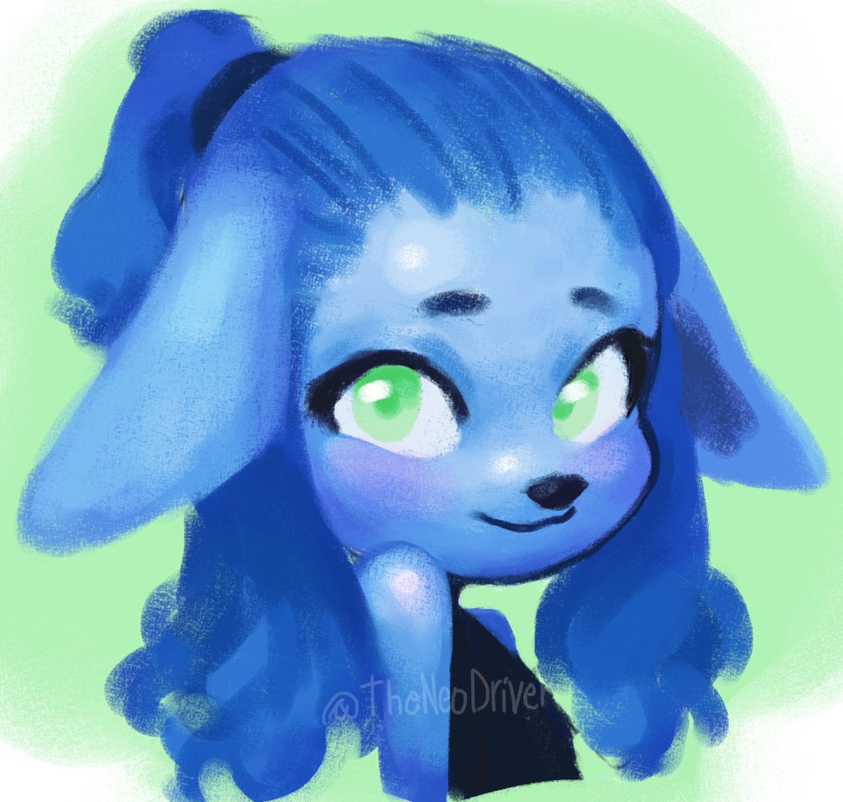 TheNeoDriver's tweet photo. Random oc char that I painted.
Isn't she cute?
#digitalart #furryart #OC #illustration https://t.co/NuLupaVO8F