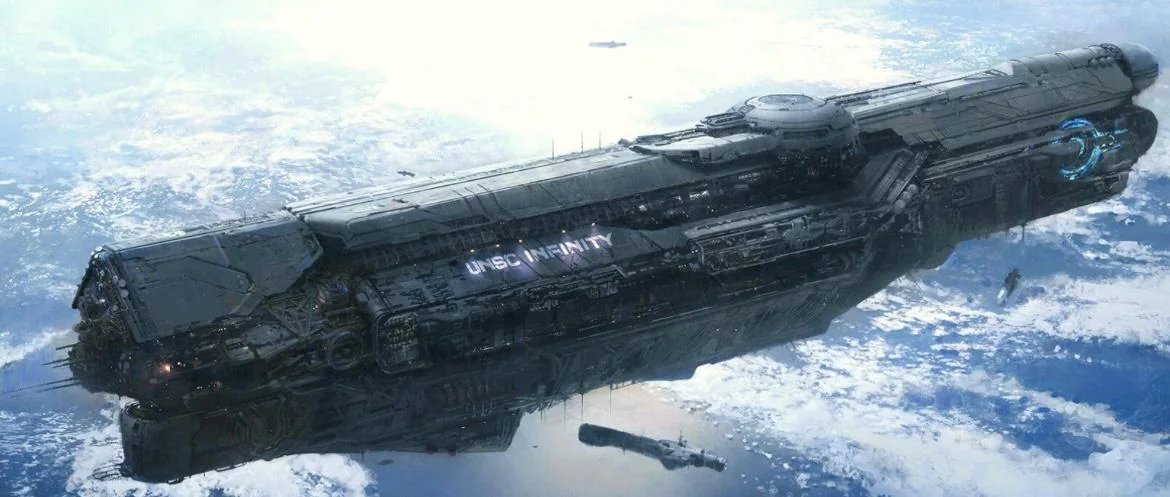 I don't care what anyone says, the UNSC Infinity is the coolest thing to come out of the reclaimer games.