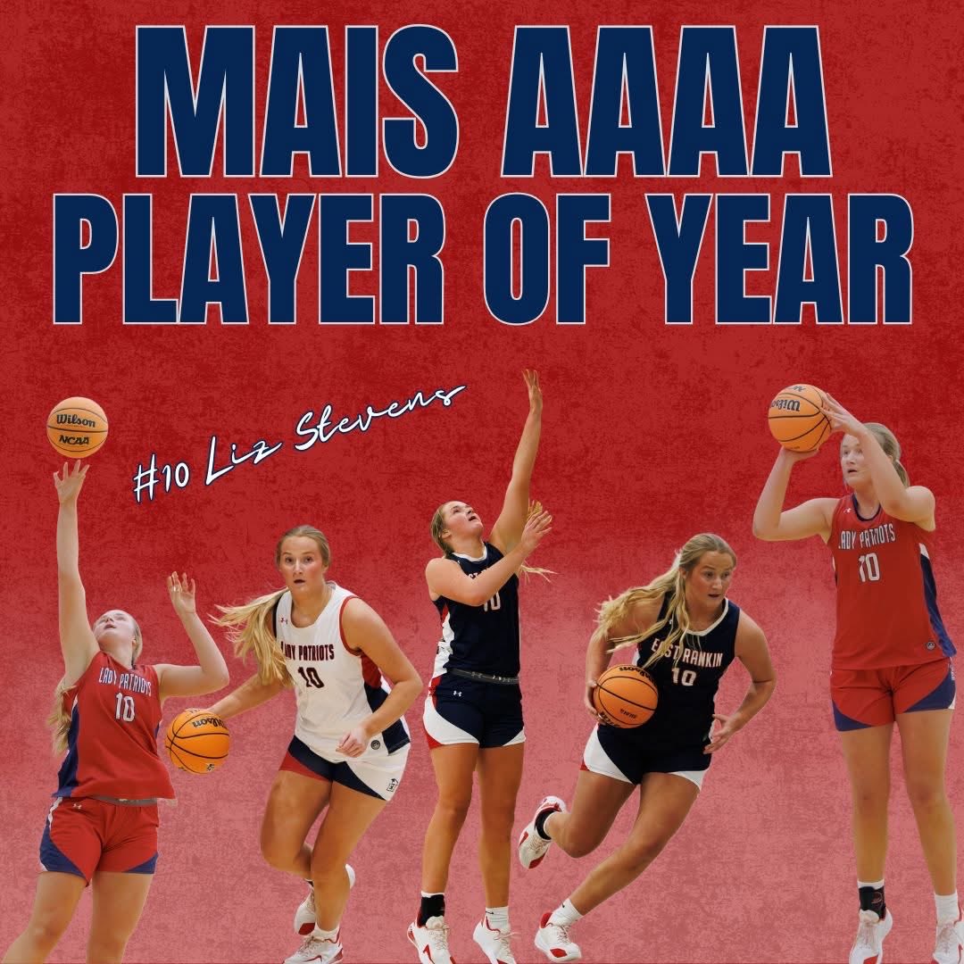 brhodes023's tweet photo. So proud of these two! Liz, Player of the Year, and Holly making All-MAIS once again! #gopatriots https://t.co/F9K3RuSptd