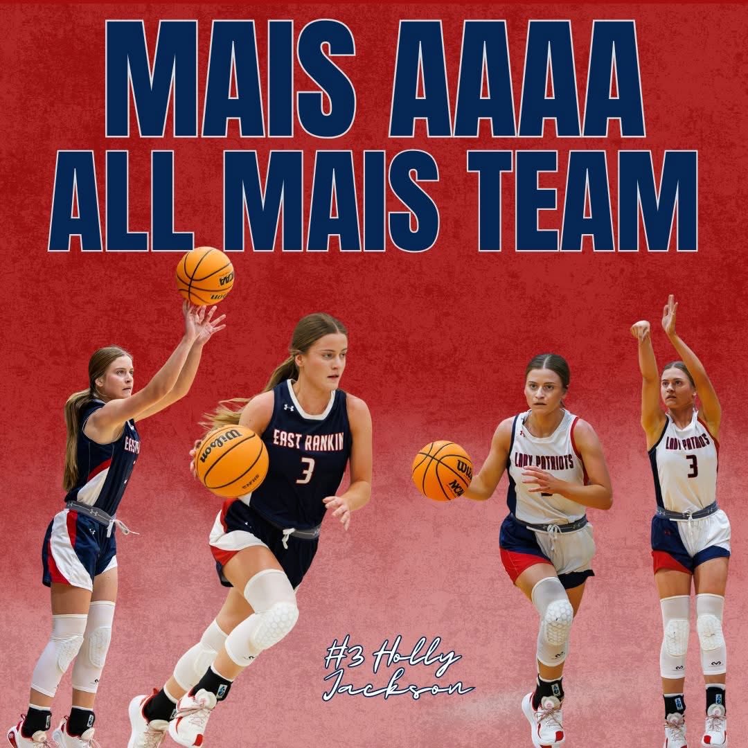 brhodes023's tweet photo. So proud of these two! Liz, Player of the Year, and Holly making All-MAIS once again! #gopatriots https://t.co/F9K3RuSptd