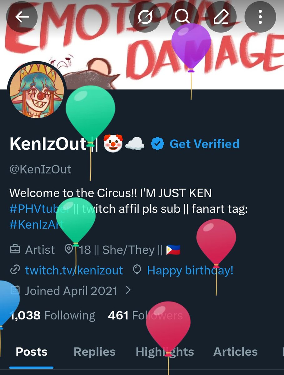 KenIzOut || 🤡☁️ tweet media