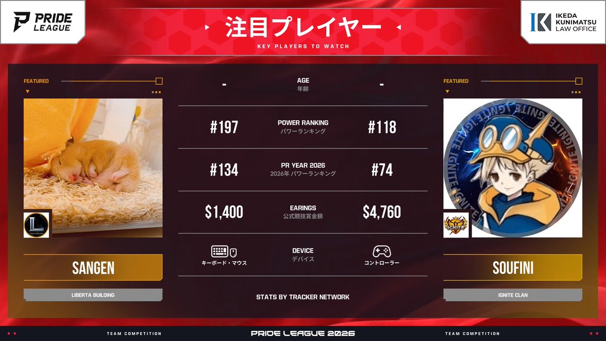 PRIDE LEAGUE2026 INFO-フォートナイトチーム対抗戦- tweet media