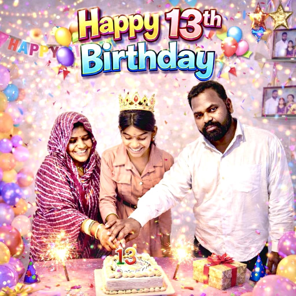 आज हमारी प्यारी बेटी का 13वां जन्मदिन है 🎂

प्रकृति से यही दुआ है कि तुम्हारी मुस्कान हमेशा ऐसे ही खिलती रहे

तुम हमारी जिंदगी की सबसे खूबसूरत खुशी हो और तुम्हारी हँसी हमारे घर की रौनक है 

🎉 Happy 13th Birthday Beta 🎉

प्रकृति करे तुम्हारा हर आने वाला साल
खुशियों सफलता और