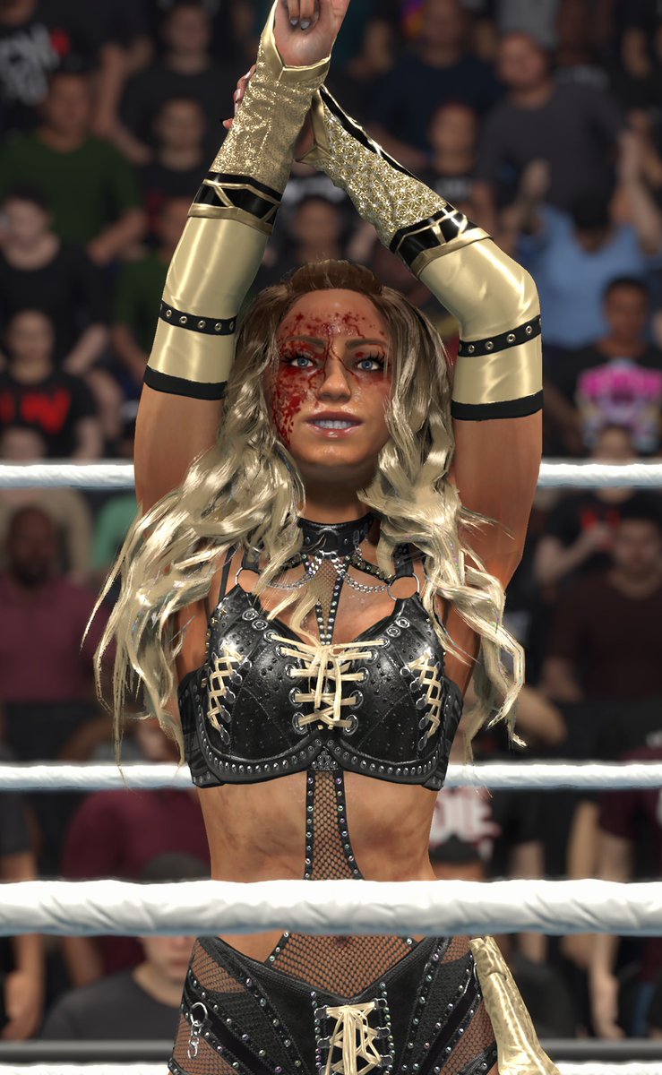 KickinKeyla's tweet photo. #WWE2K26 She ain't the pretty lil 2k22 model no more #MyRise https://t.co/CIUmuf2SyZ