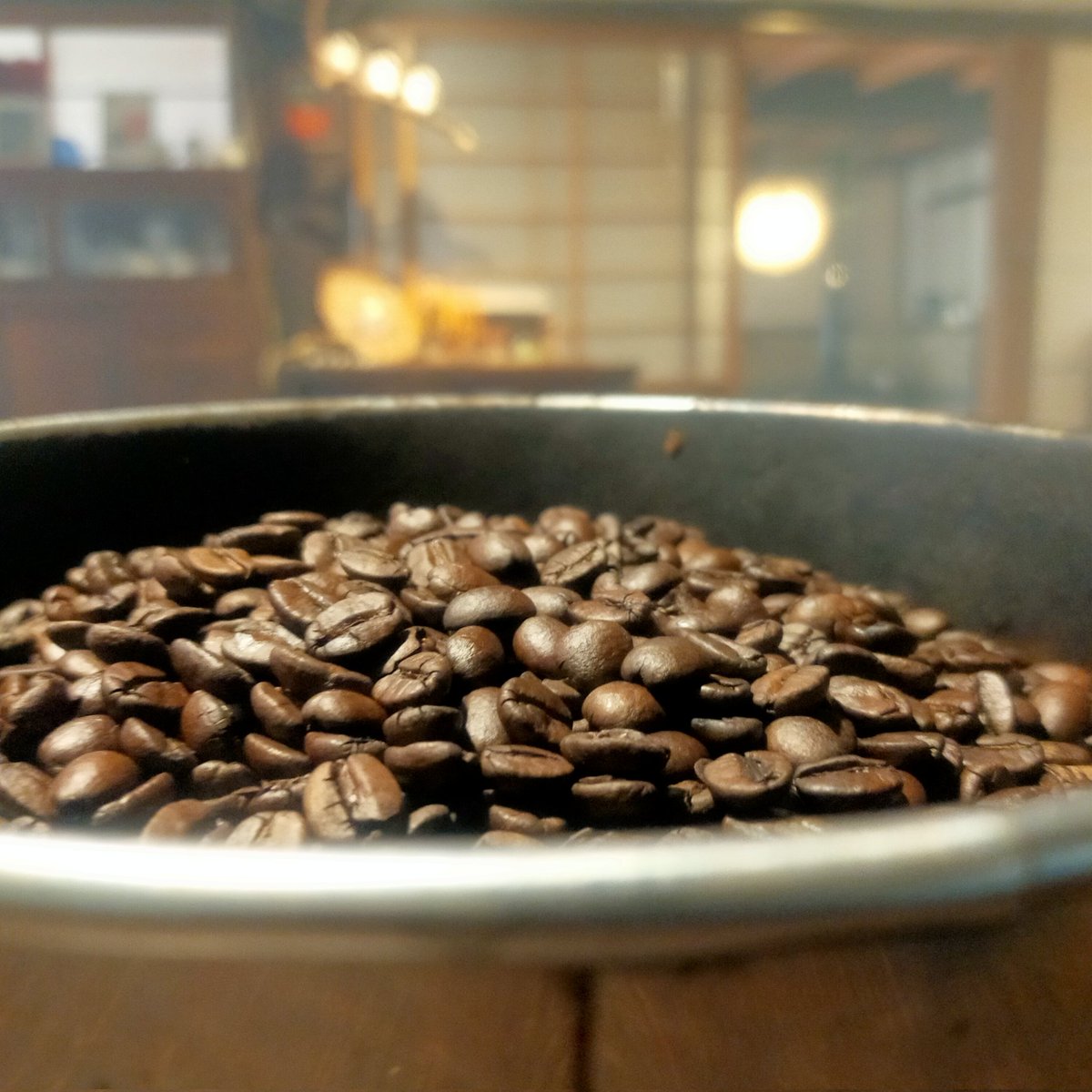 オリジナルブレンドが煎り上がりました❗

#古民家カフェ