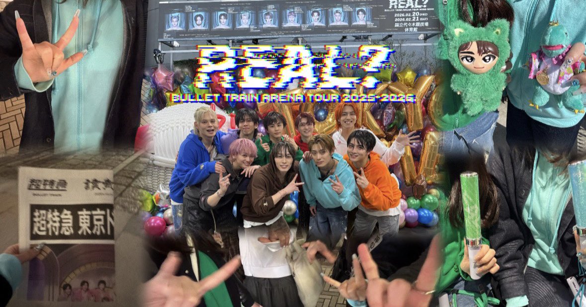 iam10102's tweet photo. BULLET TRAIN ARENA TOUR 2025-2026 “REAL?”

📍代々木第一体育館

 #超特急_REAL https://t.co/nff5PYg24M