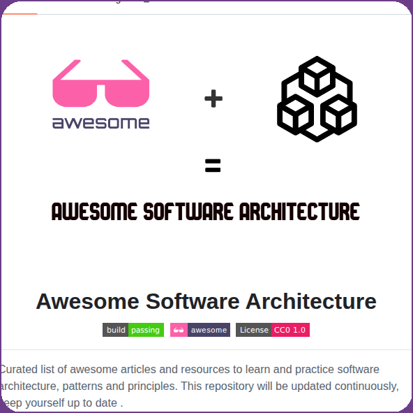 tom_doerr's tweet photo. Resources for software architecture and patterns

https://t.co/0aKac8dMci https://t.co/x6z9fci91x