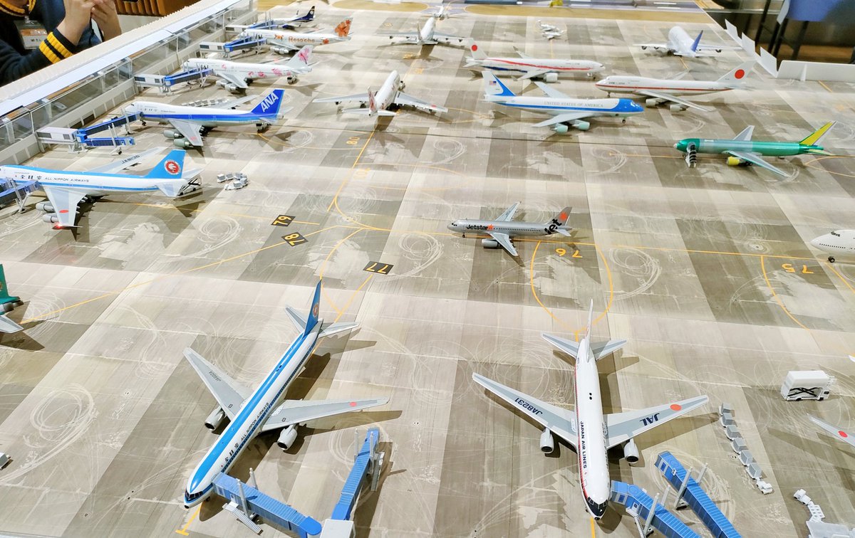旅客機プラモフェス tweet media