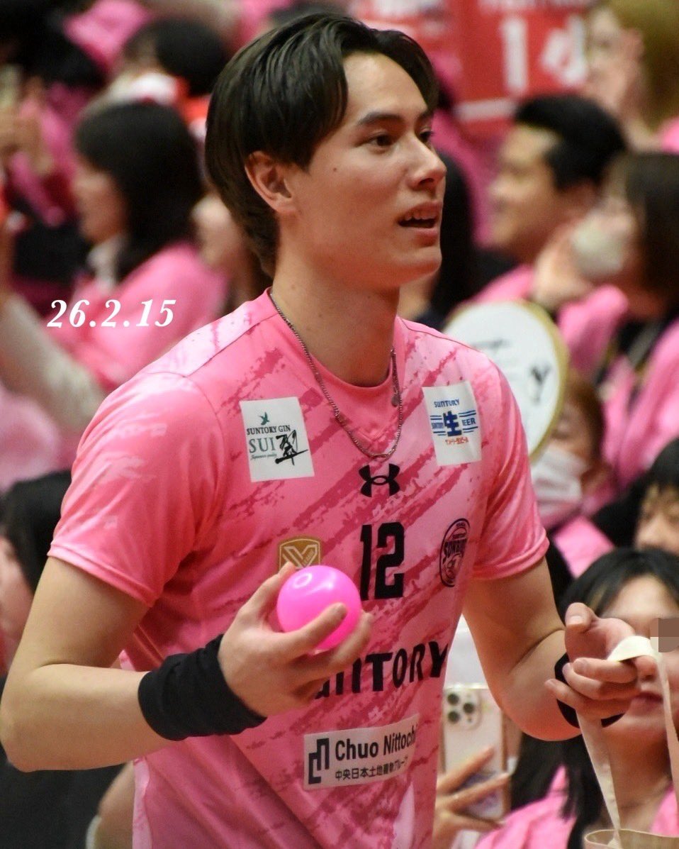 26.2.15 サントリー🐦‍🔥-長野🔱@ Asueアリーナ🏐✨️ サインボールも