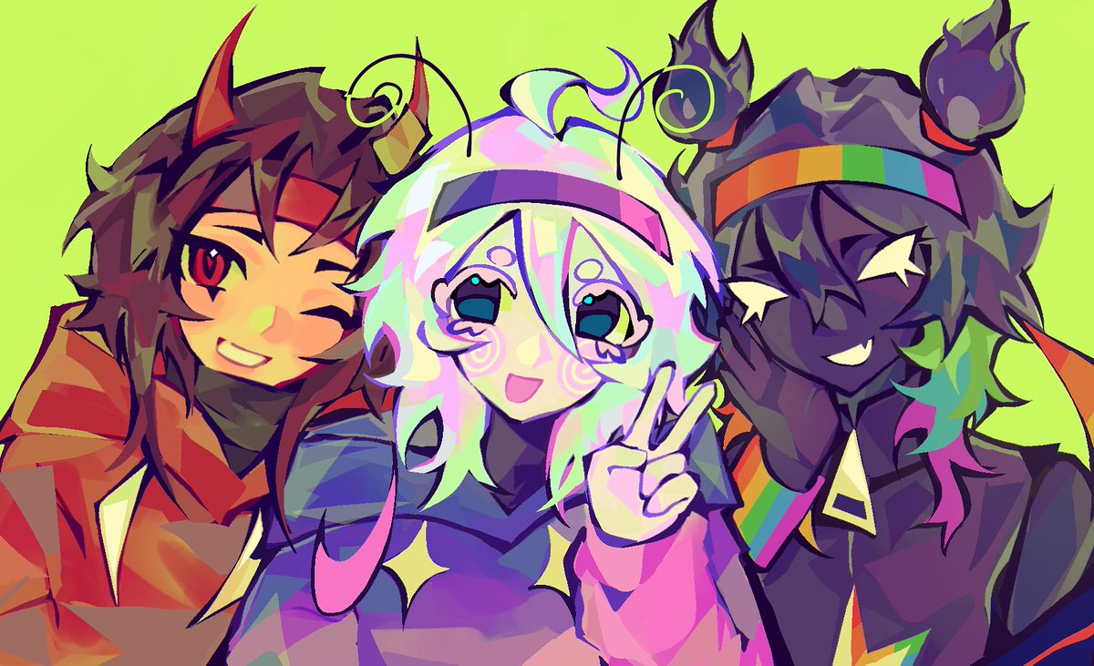 oh new milu post i wonder who they drew oh its bubble guppy trio wow whos surprised