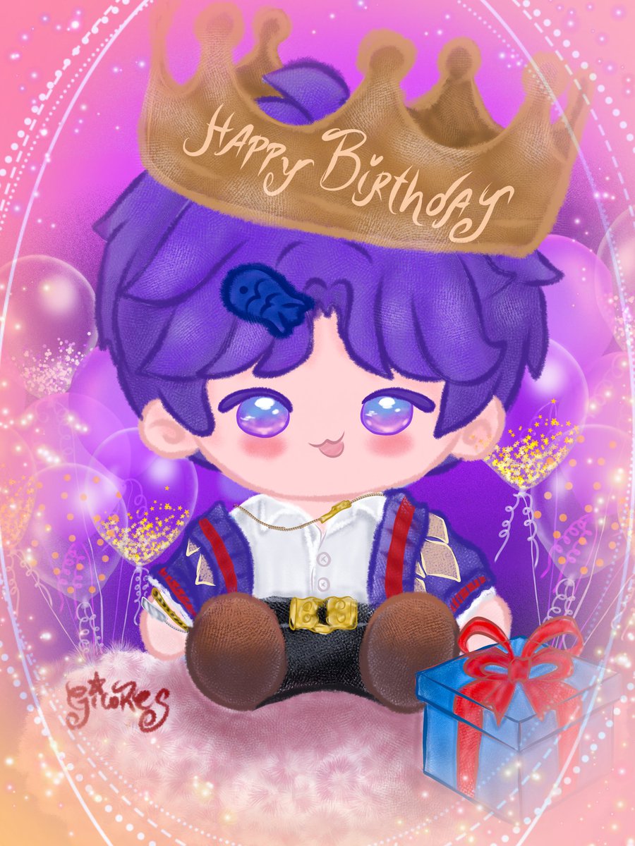 gicores's tweet photo. Birthday's Rafayel 🎉🎂
#LoveandDeepspace
#RafayelDuskbrightSteps 
#恋与深空 https://t.co/HMeq6BqlgN