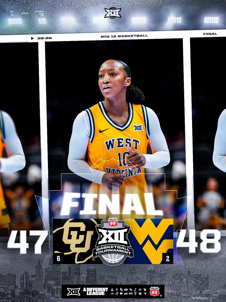 MOUNTAINEERS TO THE 'SHIP ‼️

<a href="/WVUWBB/">WVU Women's Basketball</a> is headed to the 2026 Phillips 66 Big 12 Women's Basketball Tournament Final.

Our Championship is set: No. 2-seed West Virginia vs. No. 1-seed TCU.

#Big12WBB | <a href="/Phillips66Gas/">Phillips 66 Gas</a>