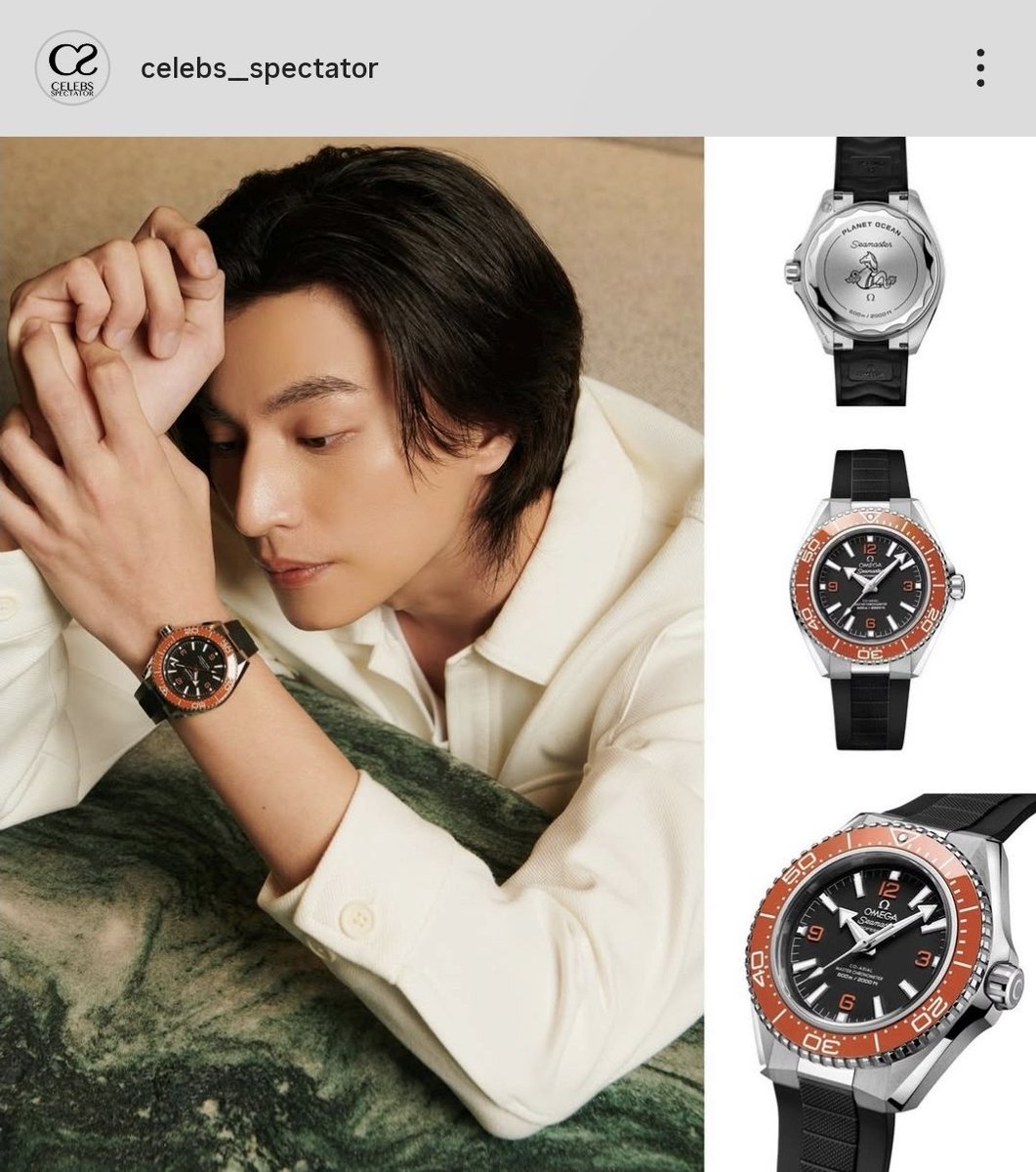 MarielaCastelo2's tweet photo. IG-FB: celebs_spectator 

🔗https://t.co/XQ8tt2D9Dn…
🔗https://t.co/SPN86RFL3m…

Gulfkanawut wears an #OMEGA watch.
The @omegawatches collection continues to impress, with the Seamaster #PlanetOcean 600M being worn by another handsome actor, this time @gulfkanawut.
 #GulfxOMEGA https://t.co/nu7CR8J6Ii
