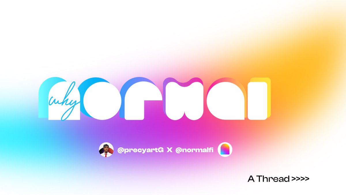 I’ve been thinking about something lately

Crypto has opened the door to financial freedom for many people

But for the average person trying to enter the space… it still feels complicated

That’s where Normal Finance (<a href="/normalfi/">Normal</a>) caught my attention
#Normalfi