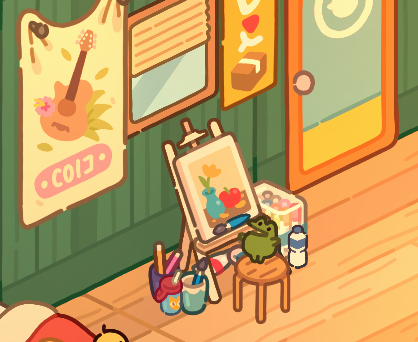 willowoh6789's tweet photo. @_LostAndFoundCo In Duckyโs room thereโs a little painter!๐ธ๐จ
#HiddenObjects #indiegame #LostAndFoundCo https://t.co/ite25NmzWU