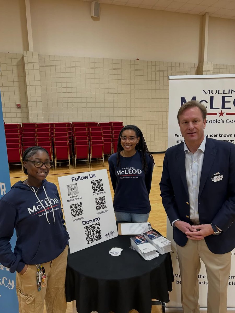 Mullins McLeod for SC Governor tweet media