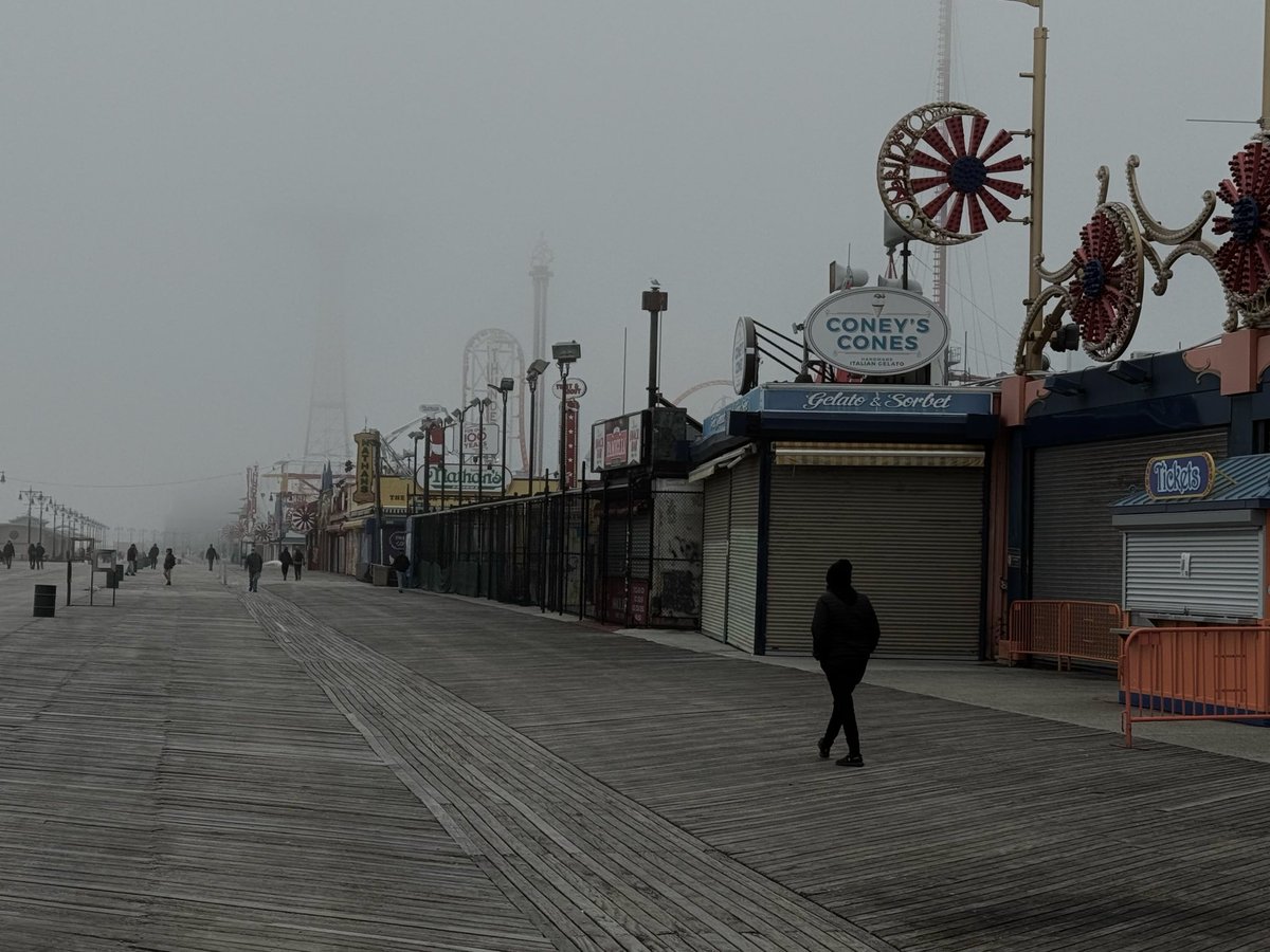 BrettAlexPhotos's tweet photo. Coney Island on a foggy day 
#brooklyn #coneyisland #photography https://t.co/rc5v38c4sh
