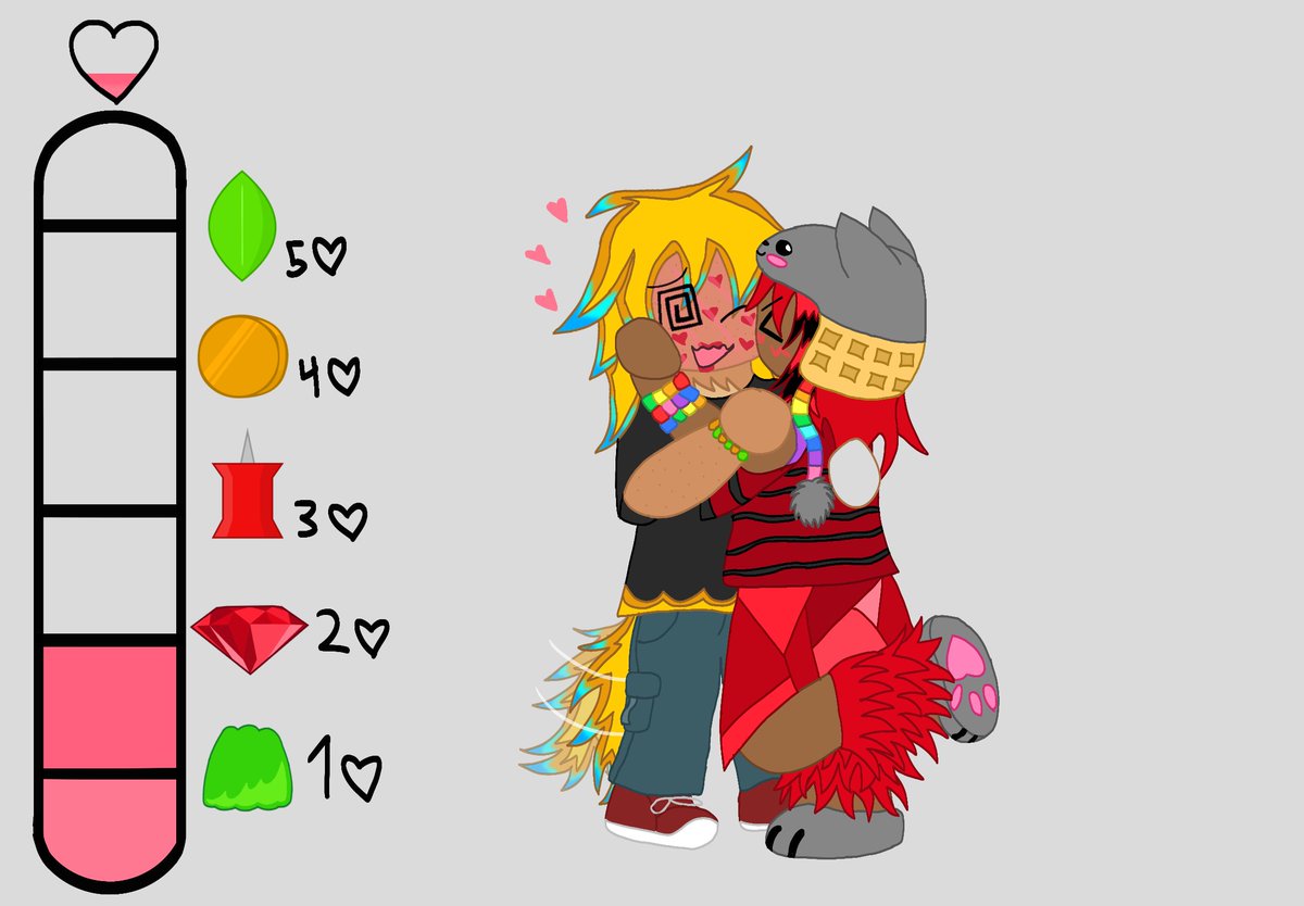 MythixElix's tweet photo. Second part of the kissing challenge! 
Thank you guys so much for your patience and support, it really means a lot to me.

I hope this suffices and isn’t too mischaracterized 😓

#bfdi #bfb #fireybfdi #rubybfdi #sunstonebfdi #kissingchallenge https://t.co/BxpOT65Fyc
