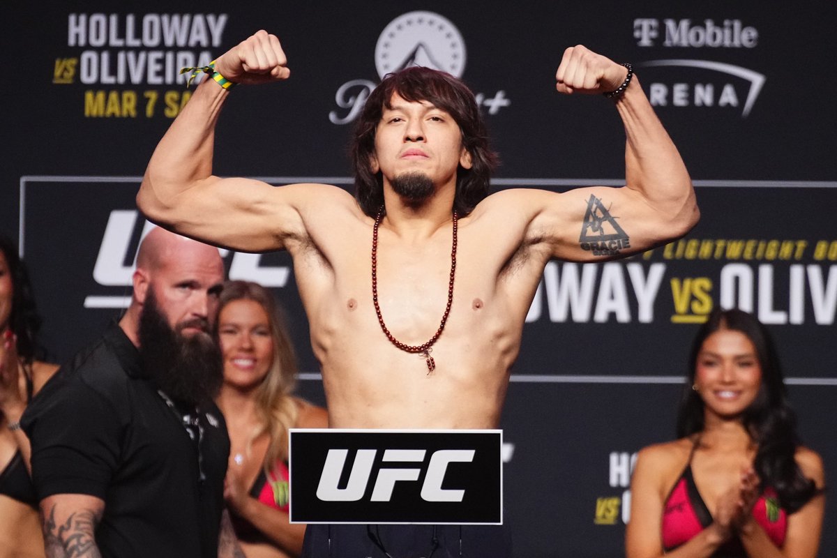 Nissi_Icasiano's tweet image. Filipino-American MMA fighter Ricky Turcios suffered another setback after losing on the supporting card of UFC 326 at the T-Mobile Arena in Las Vegas on Sunday, March 8 (Philippine time).