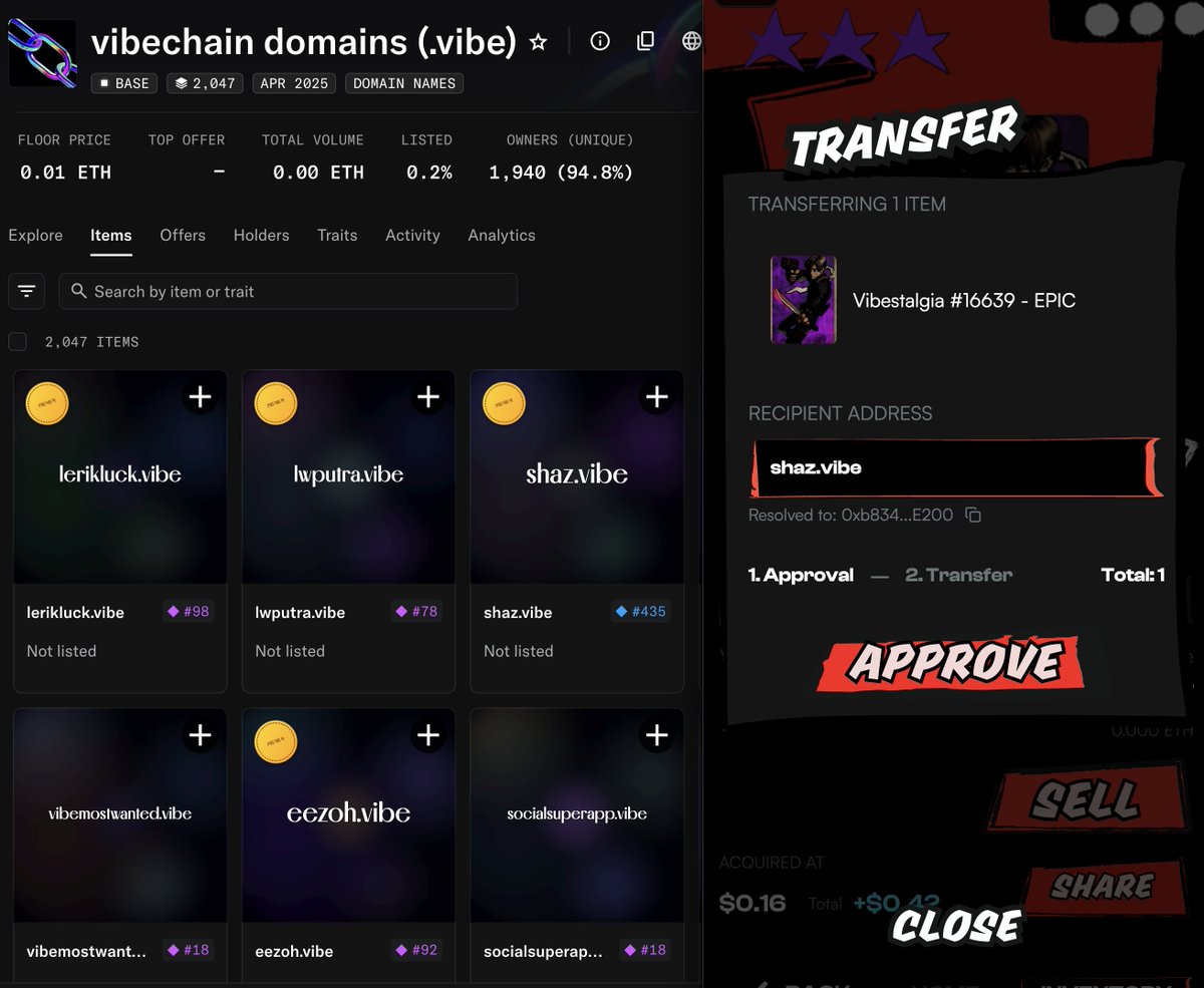 vibe.market & vibechain.com tweet media