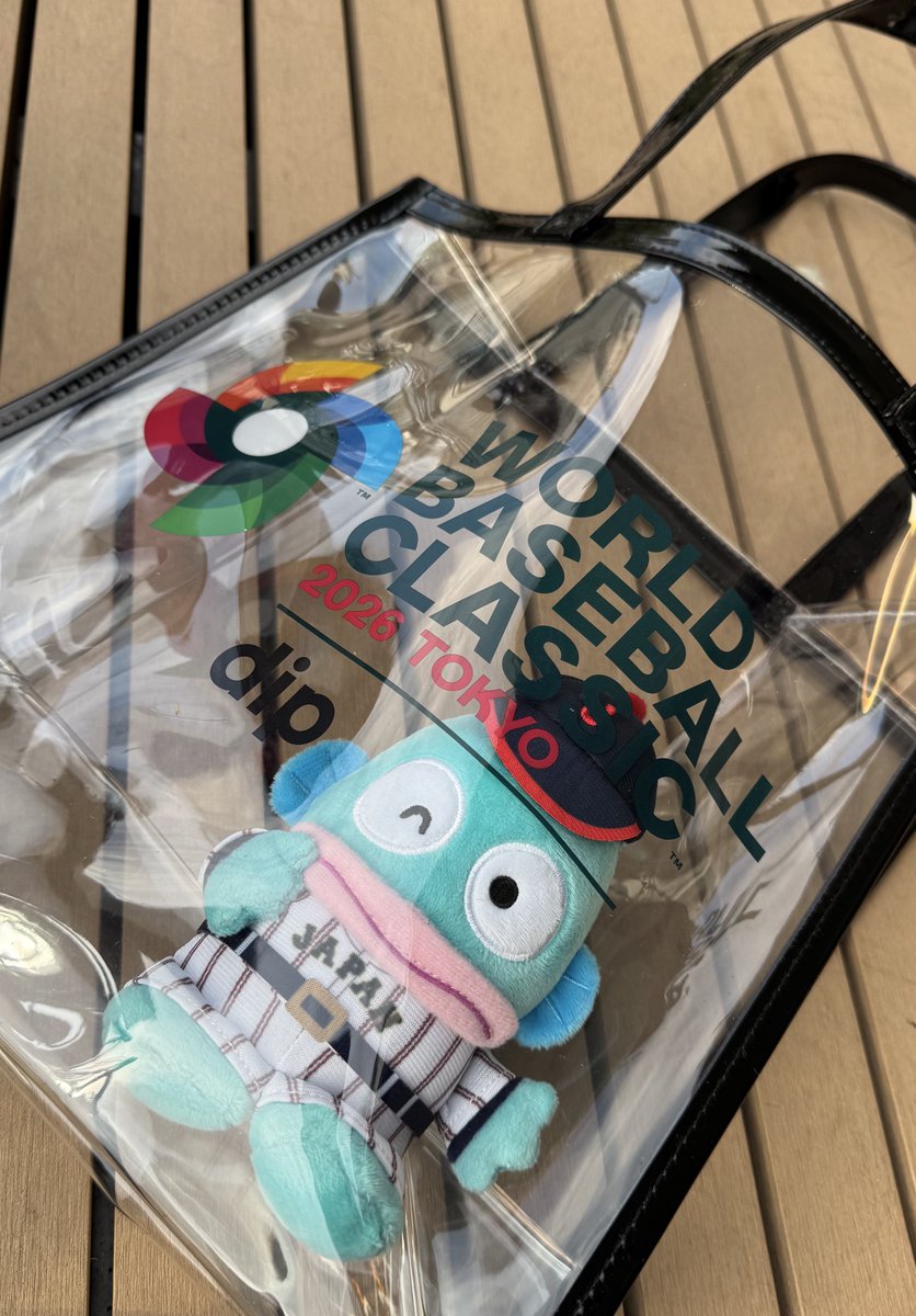 WBC WBC 限定 非売品 記念グッズ 引換券 クリアバッグ 東京 侍ジャパン 