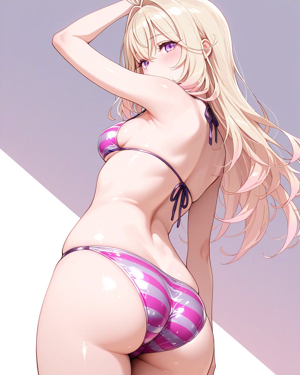 nCzIH2m8v4Chp1D's tweet photo. ストライプビキニのアルカナちゃん
 #たんプリ https://t.co/WO6FmfasJ9