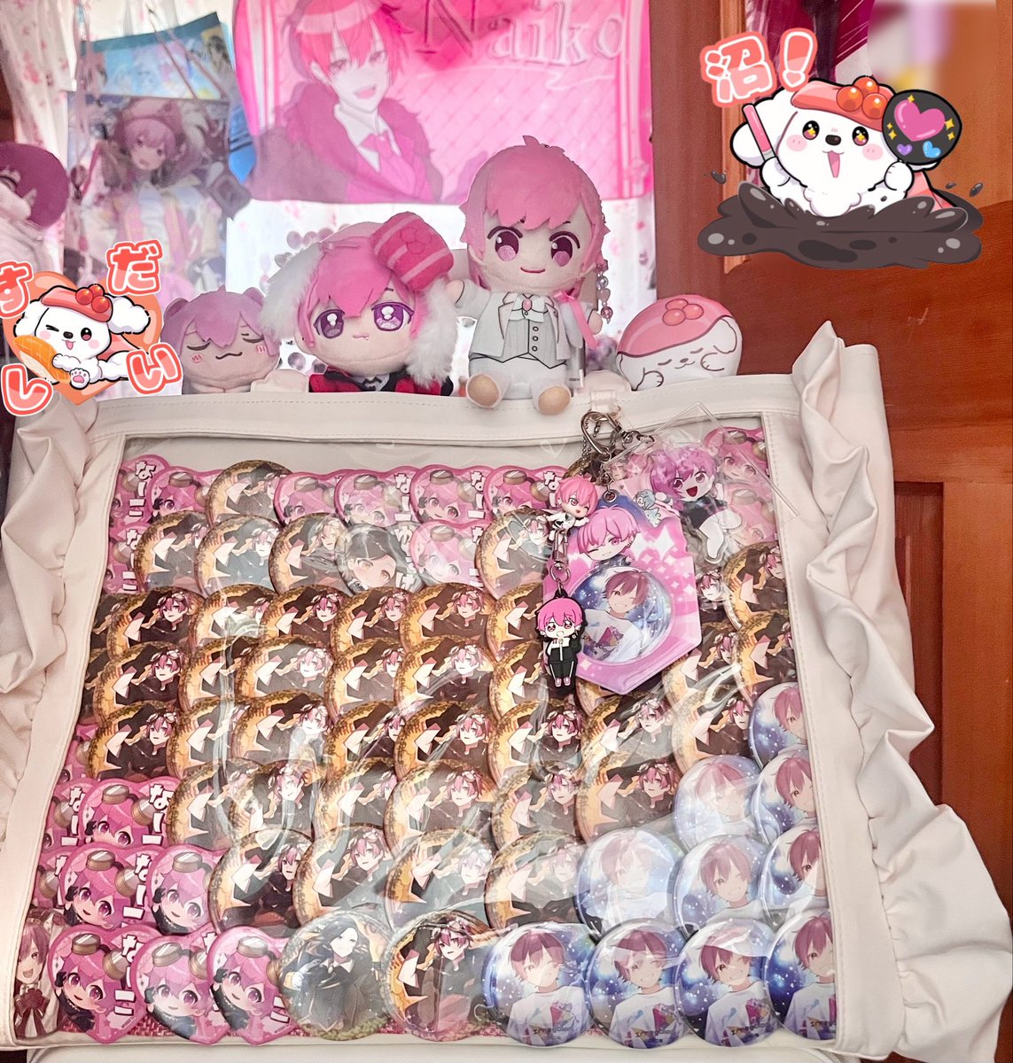 いれいすminini 届きましたー♡♡♡♡めちゃくちゃかわいい🩷❤️想像