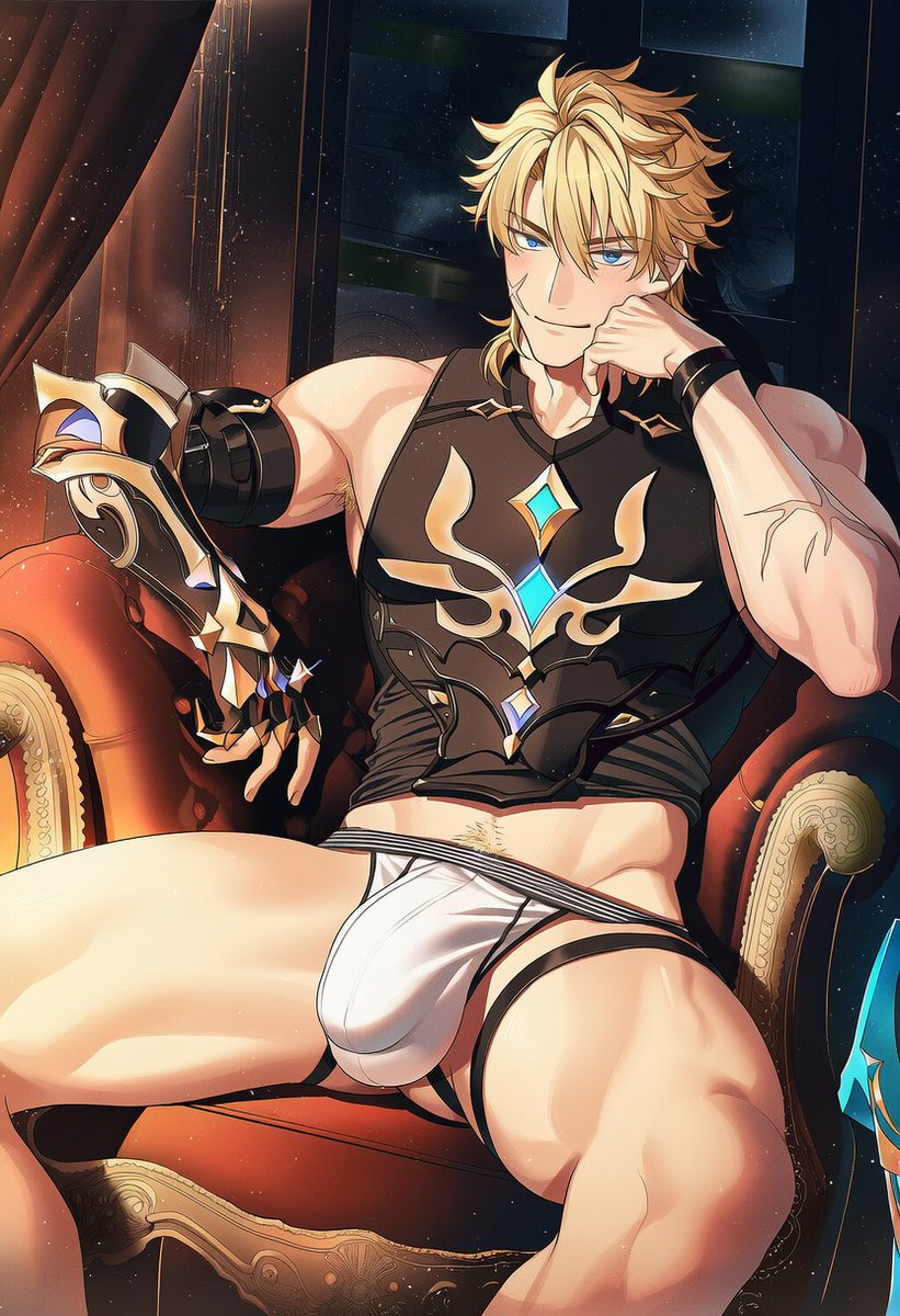 LinalAI_'s tweet photo. #GenshinImpact #varka #AIイ���メン #AIイラスト︎ #bara https://t.co/HhDPVWK44R