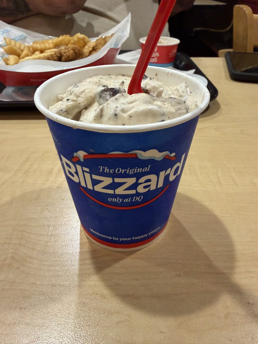 Weather: Hits above 20C

Me: Mocha Brownie Cheesecake Blizzard please 🐷😋