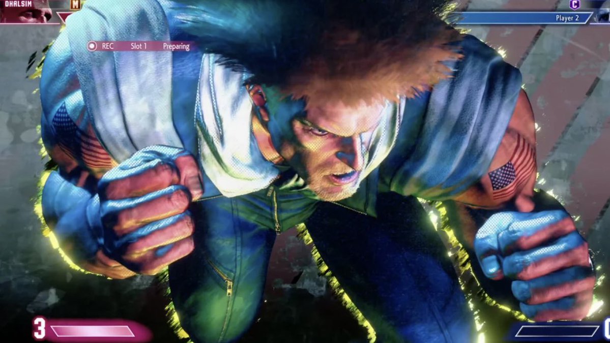 Why does Guile say "no holding back" during his level 3 despite being a charge character? Is he stupid?