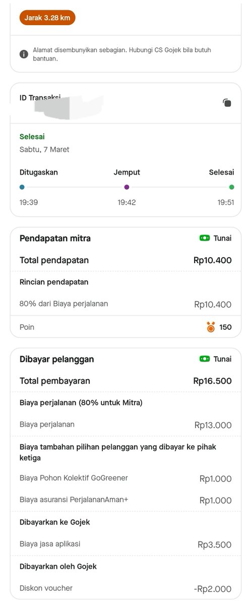 ParryHotter1612's tweet photo. @BudiBukanIntel Ga usah bela yang salah bos.
Nge gantungin gitu mah salah 
Kalau mau ambil jalan.
Kalau ga mau ambil cancel. 

Lagian mau hemat atau engga driver dapet nya sama.

Kiri standar kanan hemat.
Liat bagian pendapatan mitra nya sama kan? https://t.co/vKcNZRWKLu