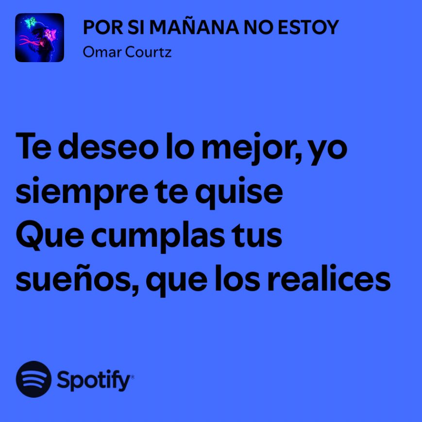 omar courtz / por si mañana no estoy