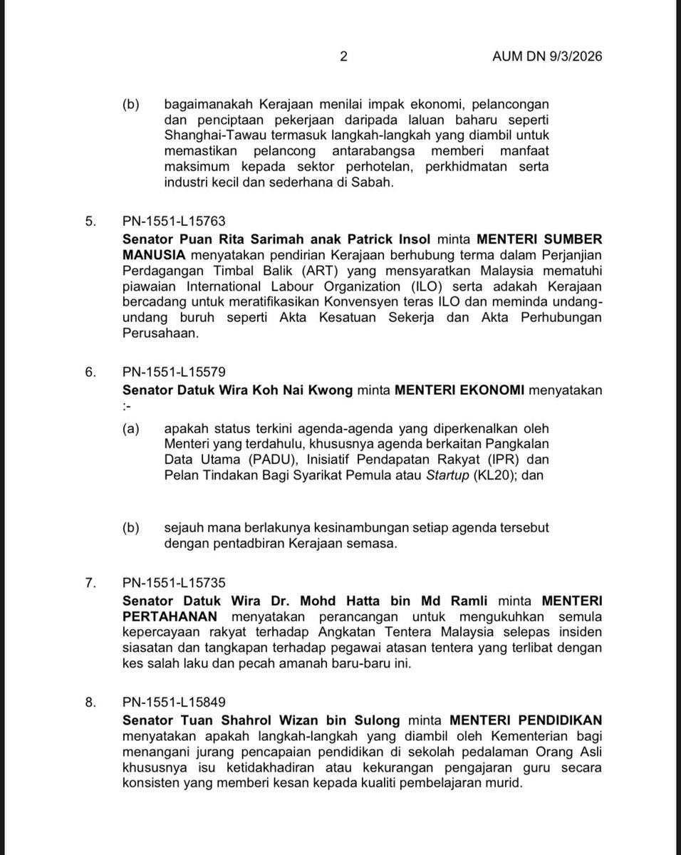 Parlimen Malaysia tweet media