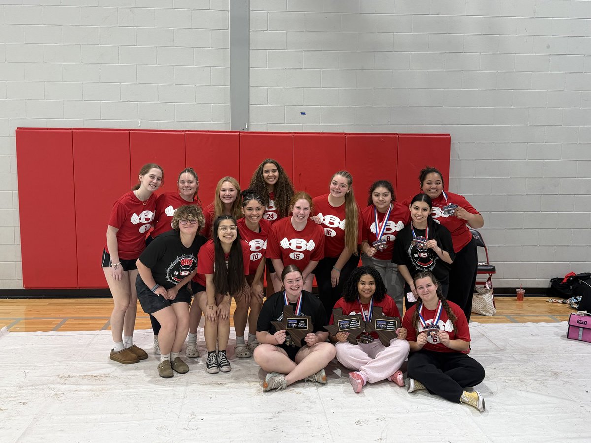 LTPowerlifting's tweet photo. Here’s your Region 2 - 3rd Place Team!! What a day!!
@thebeltontigers 
@BeltonTigerABC 
@BeltonHS https://t.co/jzj6F1Z8iE