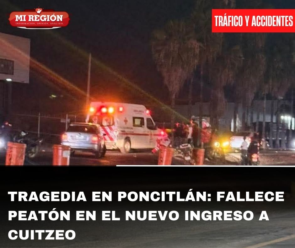 Durante la noche de ayer, alrededor de las 22:00 horas, se registró un trágico incidente en el ingreso a la delegación de Cuitzeo. Lamentablemente, un peatón perdió la vida en el lugar.

facebook.com/permalink.php?…