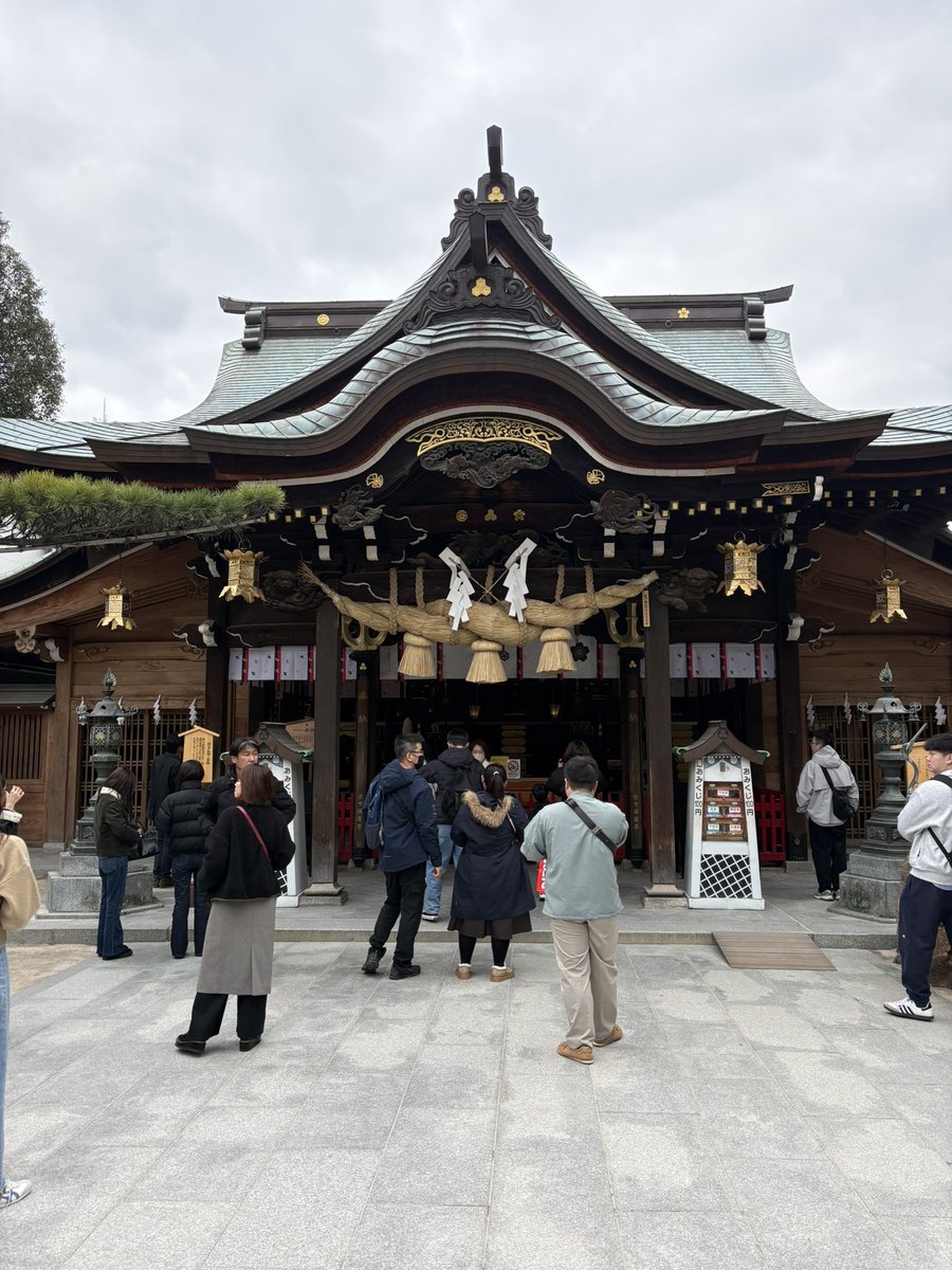 Jfst5m's tweet photo. 博多の総鎮守に参拝⛩️
＃櫛田神社 https://t.co/hLmGUpHD30