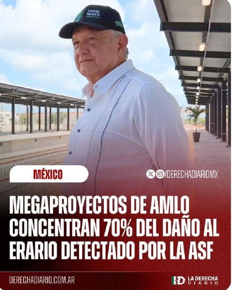 Guerrero_9999's tweet photo. El Tren Maya, Dos Bocas, El AIFA, El Tren Interoceánico son proyectos donde AMLO y sus hijos robaron a manos llenas. https://t.co/5Mr3z80pDR