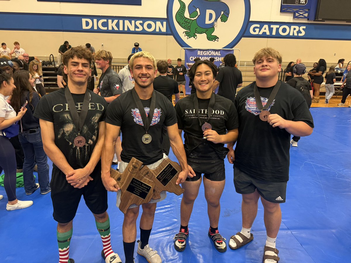 sloan_coach's tweet photo. BIG day in Dickinson, Texas for the Mustangs! Lots of PR’s, Regional Champions, Medalists, and State Qualifiers!!! Another Opportunity Earned NOT Given! See you in Abilene! #WestOverEveryone #BarsLoaded @MagISDAthletics @Jmorley36 @mcgeheeben32 https://t.co/ttQAIuwa2O