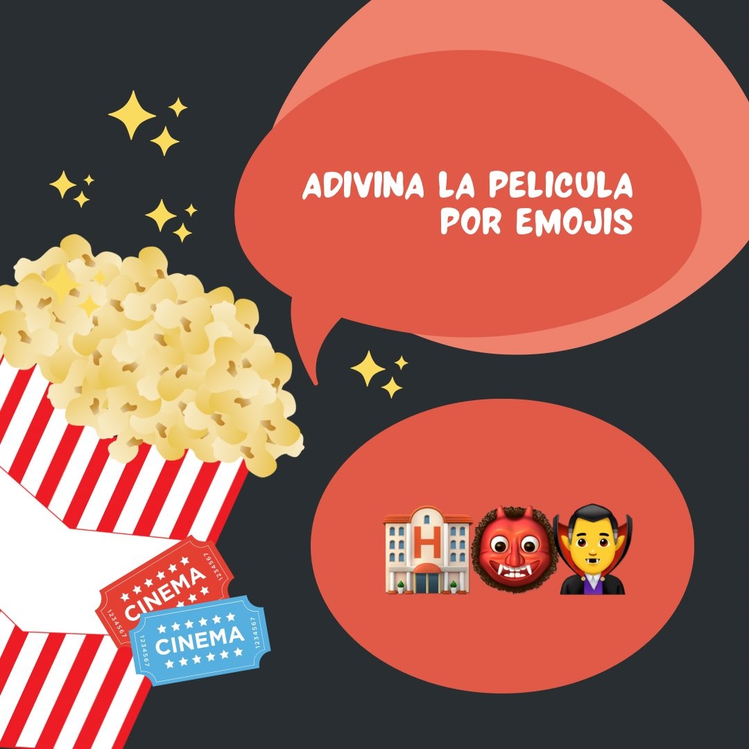#7❤️
🎥 ADIVINA LA PELÍCULA POR EMOJIS 

🍿 Comenta el nombre de la película 
🍿 Adjunta tu captura de tu reproducción en Spotify donde se vea la hora. 

⏰ A las 8:20PM dirígete a <a href="/maremotosA14of/">TEAM MAREMOTOS INTERNACIONAL OFICIAL</a> para el siguiente hilo.
🔗 open.spotify.com/playlist/117am…