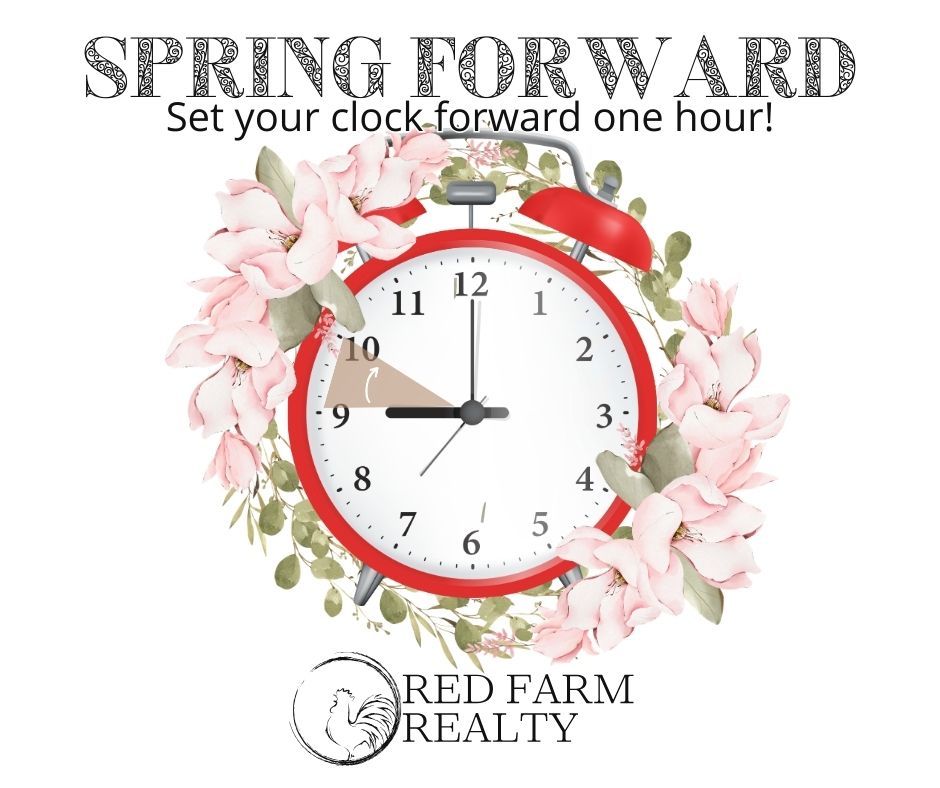 redfarmrealty's tweet image. ⏰🌞Don’t forget — Daylight Saving Time starts tomorrow! Spring forward and enjoy more of the Big Country skies, open pastures, and the places we call home. Every season and hour is a blessing!🐓

#RedFarmRealty #DaylightSavingTime #FaithFamilyLand