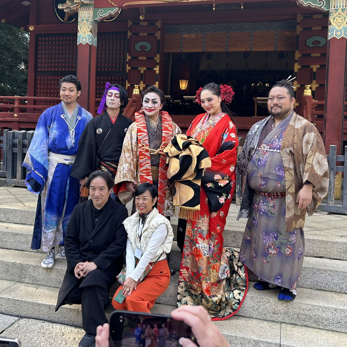 YurieTakano's tweet photo. 素敵な皆様と📸✨
本日も頑張って参ります❣️ https://t.co/kxmSvv6Hqc