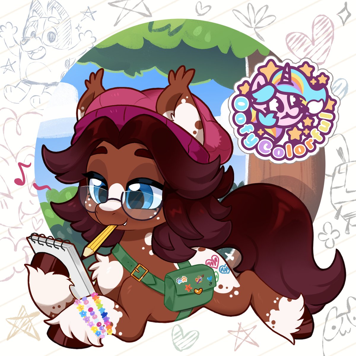 ✏️Doodling under the tree✨
cm for @/pink__pone