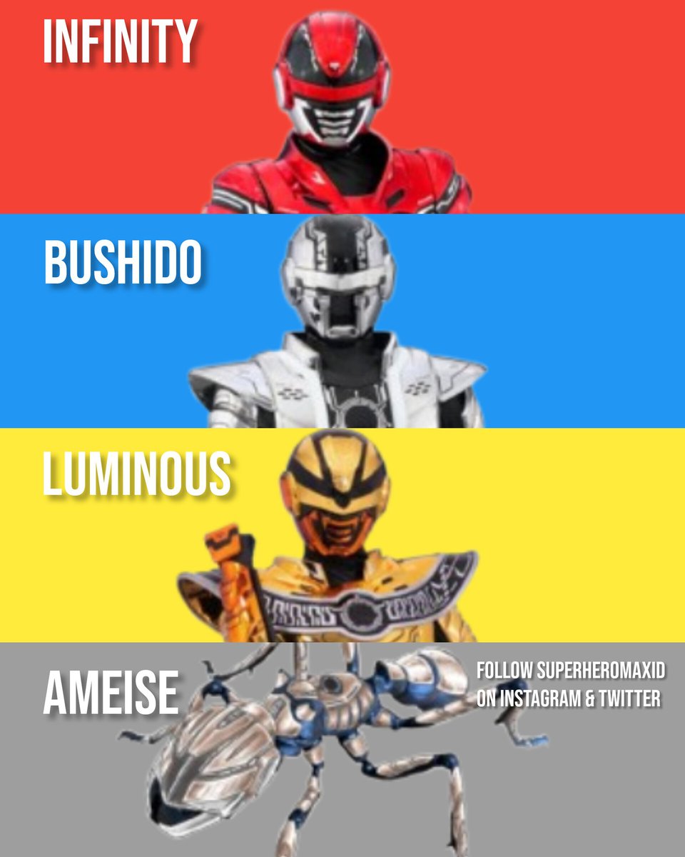 Gavan Infinity, Gavan Bushido, Gavan Luminous, dan Gavan Ameise