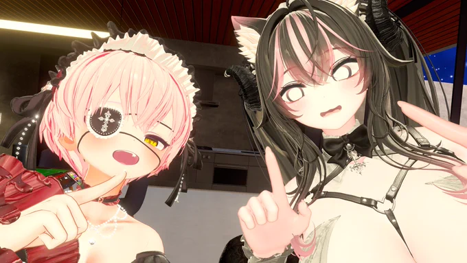 ヴェラさんのインスタンスでのんびり過ごしてた～! 写真撮ったりのんびりしたり雑談したり!