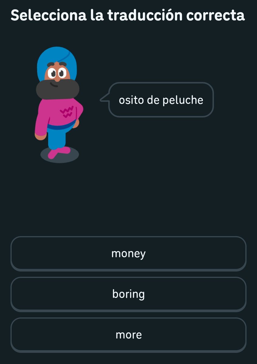 ¿Soy yo o está es la pregunta más difícil en Duolingo?

A ver, dejen sus respuestas 🧐