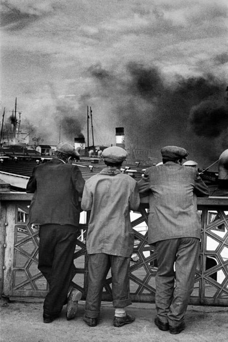 Ara Güler'den Galata Köprüsü, 1956