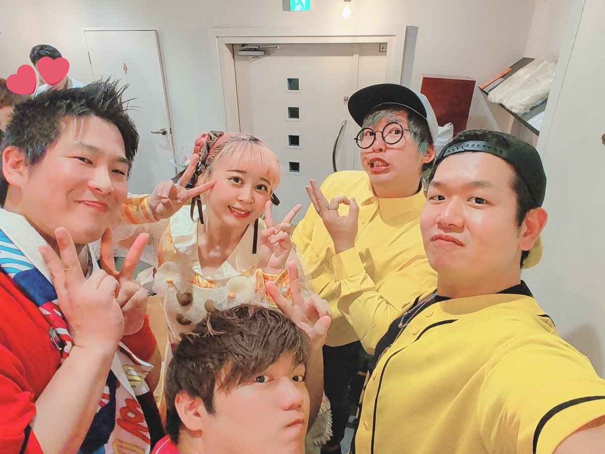 yunotan_k's tweet photo. 昨日の共演者のみなさま🩷

❤️VoOlOさん
初見ジャンル✨の
優しいお兄さん達でした！

💜Aruruちゃん
初めましてと思えないくらい
仲良くなった。笑

💚在家俊輔！@zaike_singer 
ちょっと仲良く慣れた。笑

🧡STAR BABYSさん
お久しぶりの共演！
マッチングアプリ〜♪覚えててくれて♡嬉

💛💛 https://t.co/amiyS7C3a6
